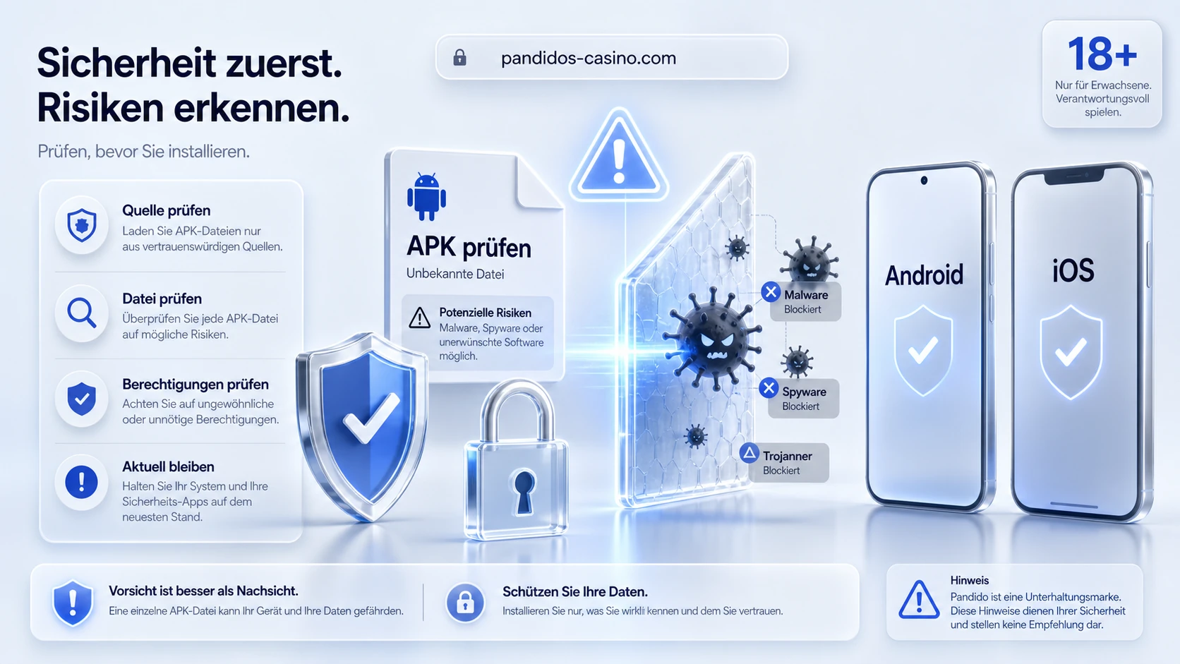 Android, iOS und APK-Risiken